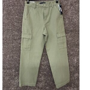 Trinity Coast Mens Cargo Pants Khaki Size 31 Cotton Utility Style